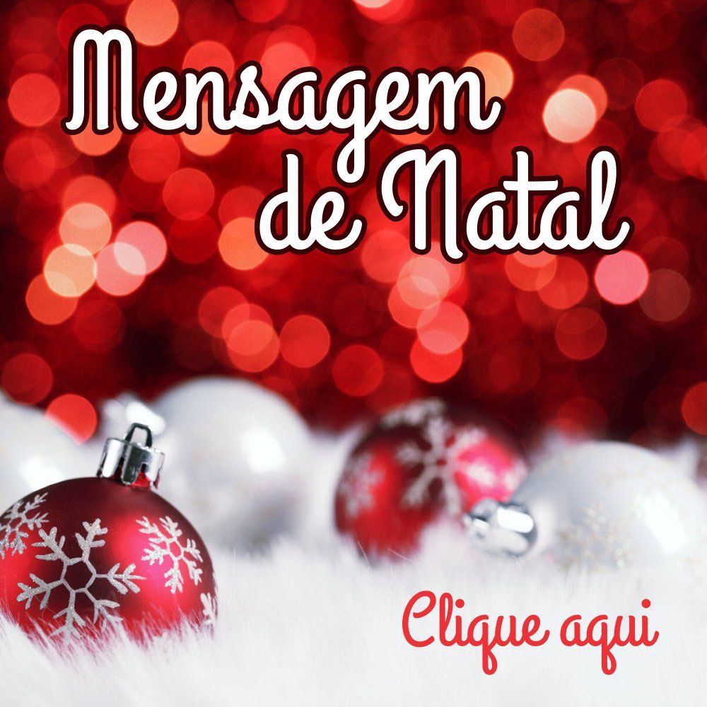Mensagem de Natal - Paróquia Santo Antônio - Patos PB