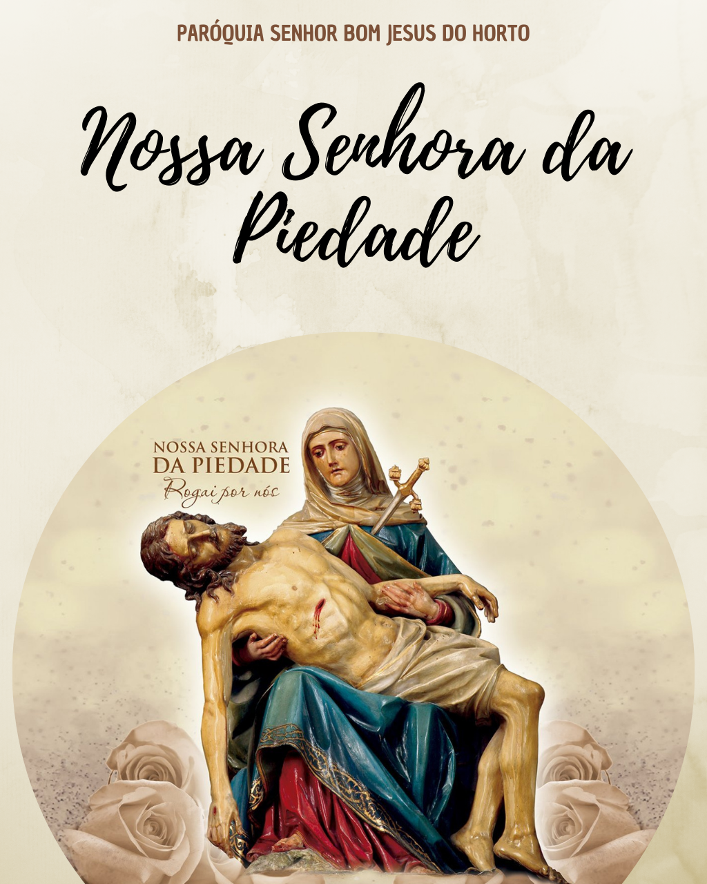 Visita da imagem de N. Sra. da Piedade - Paróquia Senhor Bom Jesus do Horto  - Belo Horizonte - MG