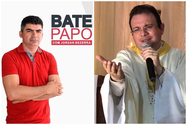 Blog do Jordan estreia nesta quarta (22) programa Bate-papo, com participação do Padre Fabrício, às 19h