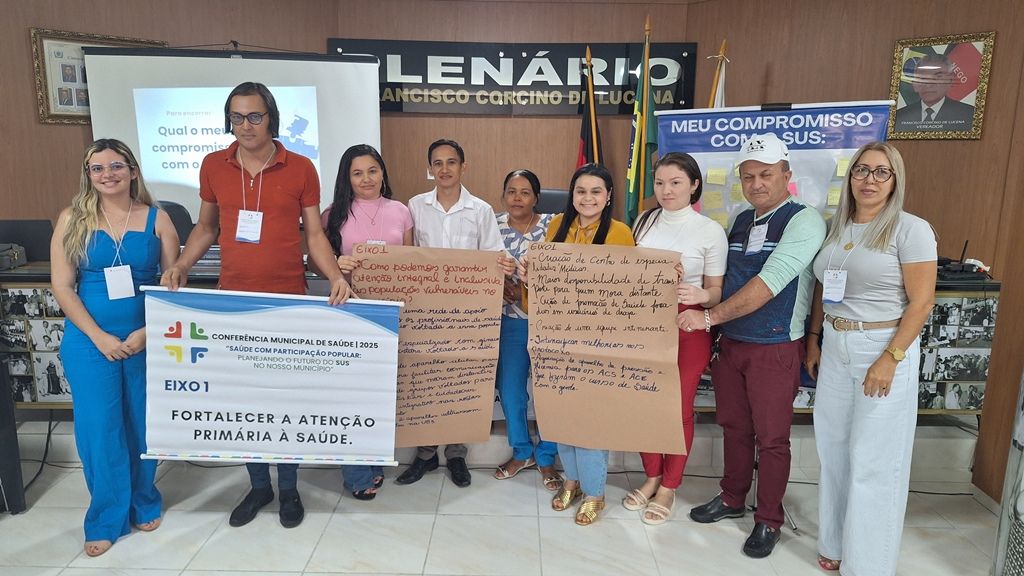 Município de Santa Terezinha realiza a 8ª Conferência Municipal de Saúde