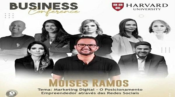 Empresário paraibano Moisés Ramos ministra palestra na Universidade de Harvard nos Estados Unidos