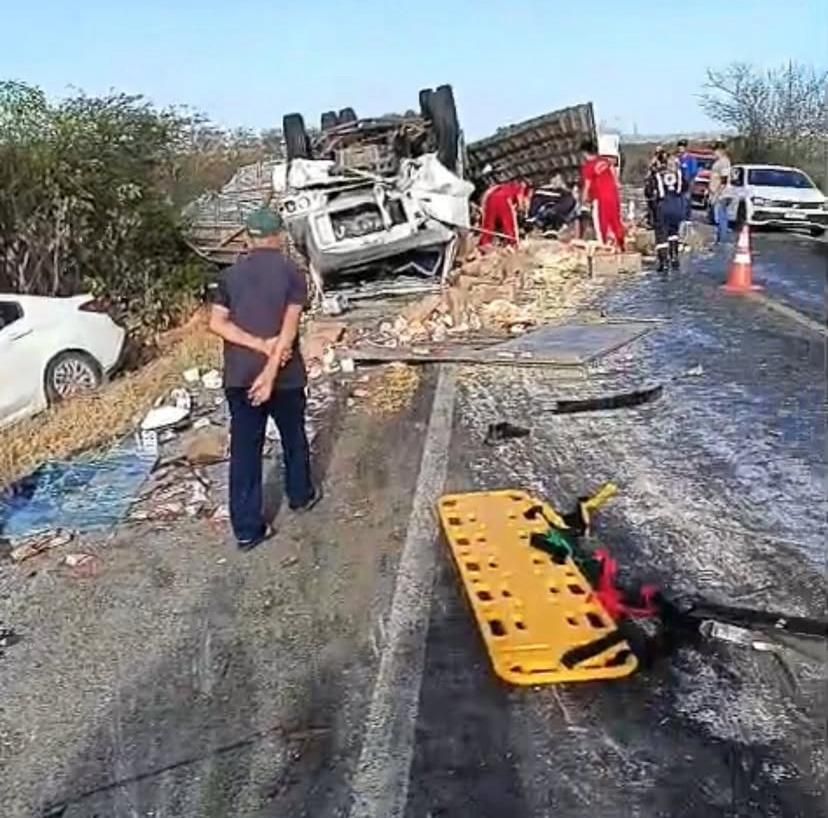 Vítimas de acidente com Spin na BR-230 são identificadas; seis pessoas morreram