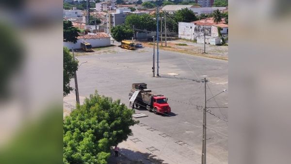 Preparativos: Terreiro do Forró começa a receber estrutura do São João de Patos