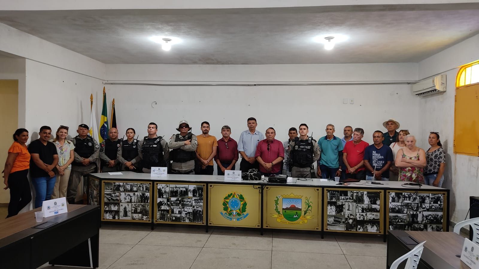 Gestão do município de Santa Terezinha realiza reunião para debater a segurança na zona rural da cidade; ouça 