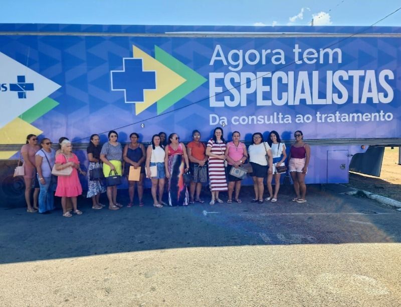 Catingueira Leva Saúde e Cuidado a Mulheres na Carreta do Programa Mais Especialistas