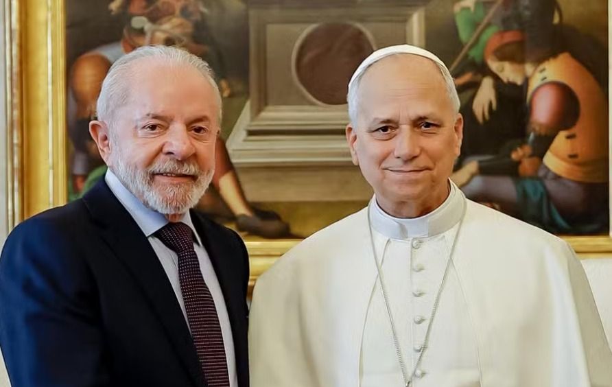 Presidente Lula se encontra com Papa Leão XIV no Vaticano