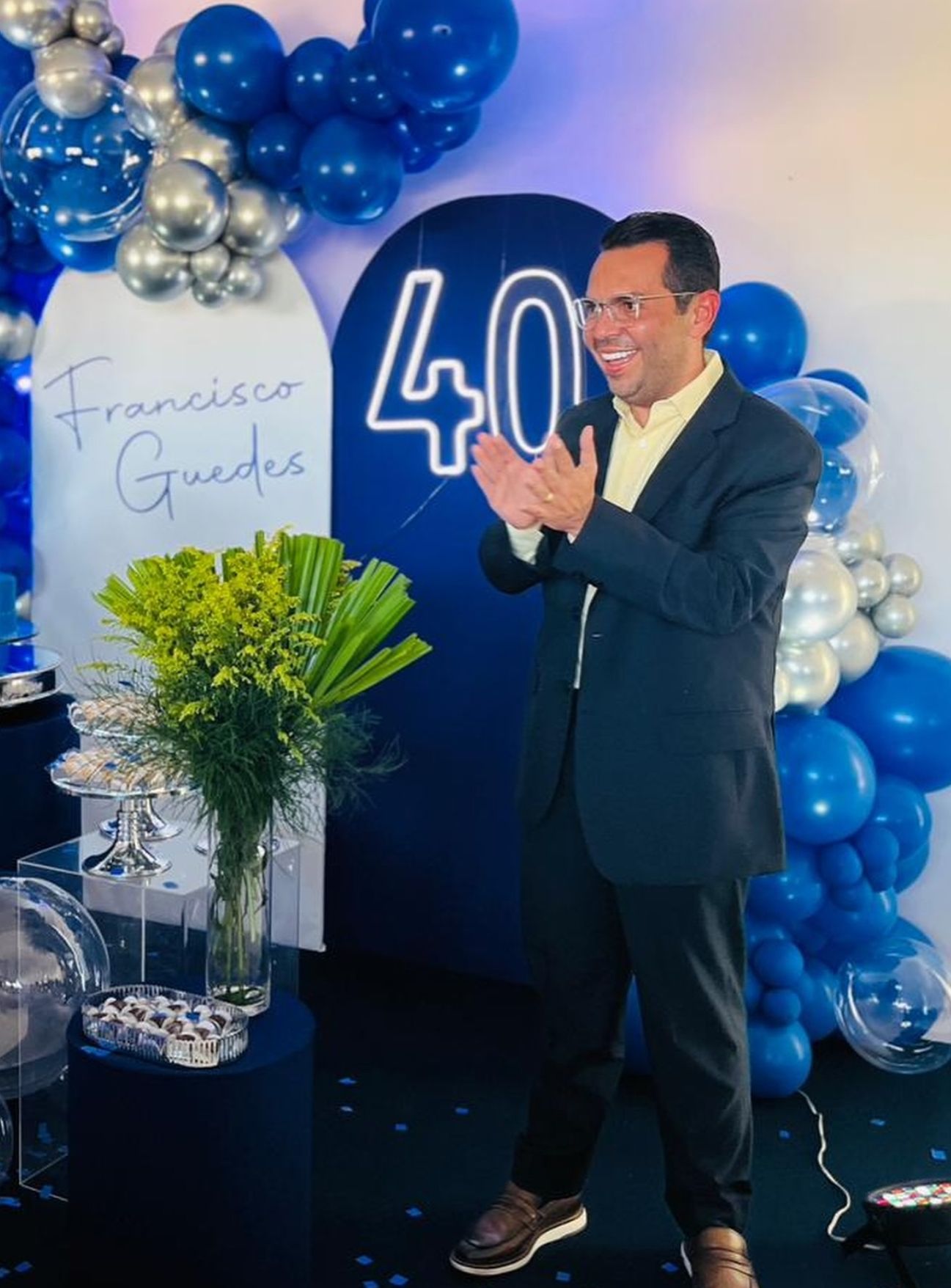 Diretor do Hospital Regional de Patos, Francisco Guedes, comemora 40 anos com homenagens e reconhecimento pelo trabalho à frente da unidade