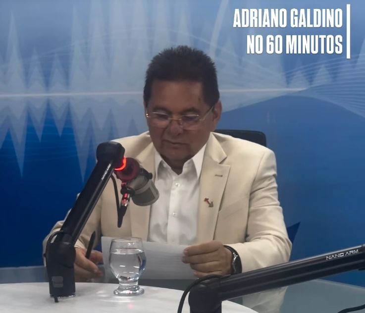 Adriano Galdino diz que segue como candidato a governador e só abre mão se Hugo Motta for o candidato; Entenda