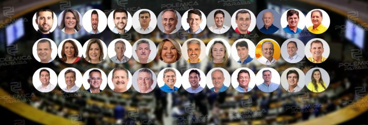 Conheça os 36 deputados estaduais que irão compor a Assembleia Legislativa da Paraíba nesse novo mandato