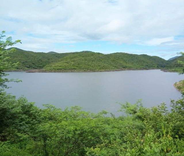 Barragem de Capoeira em Santa Terezinha toma mais 10 cm em sua lâmina de água e está com quase 43% 