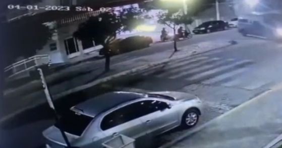 Imagens exclusivas revelam furto de duas motos em Patos durante madrugada