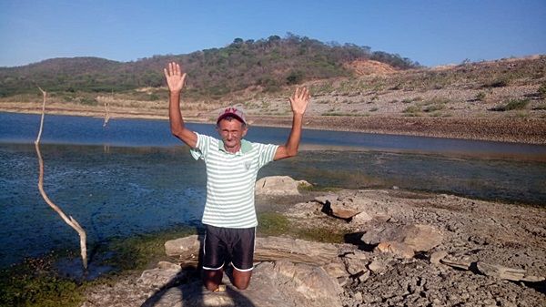 Barragem de Capoeira está em situação crítica, e agricultor faz súplica a Deus por chuva