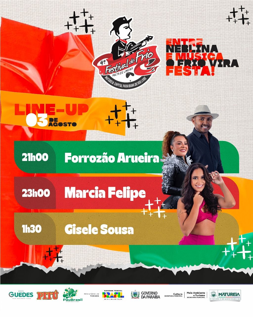 Festival do Frio de Maturéia chega à segunda noite com muito forró e grandes atrações
