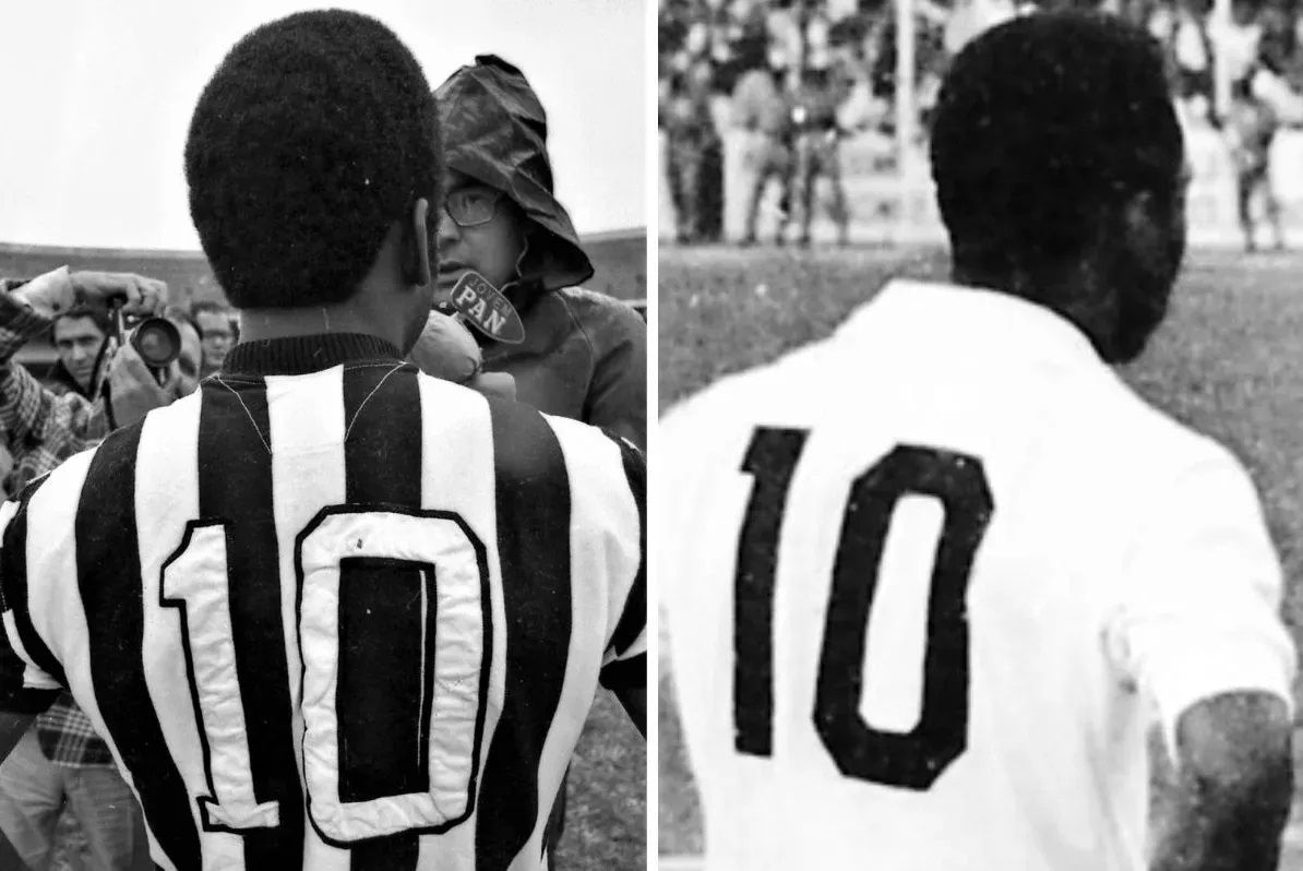 Santos deixará de usar camisa 10 de Pelé a partir de janeiro