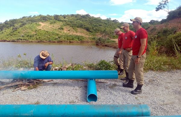Coronel Saulo Laurentino reforça trabalho conjunto para salvar Barragem Pedra Lisa e evitar possível desastre 