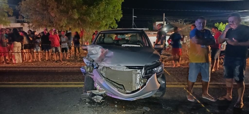 Colisão frontal na BR-361 deixa uma vítima mortsa e dois feridos em Patos-PB