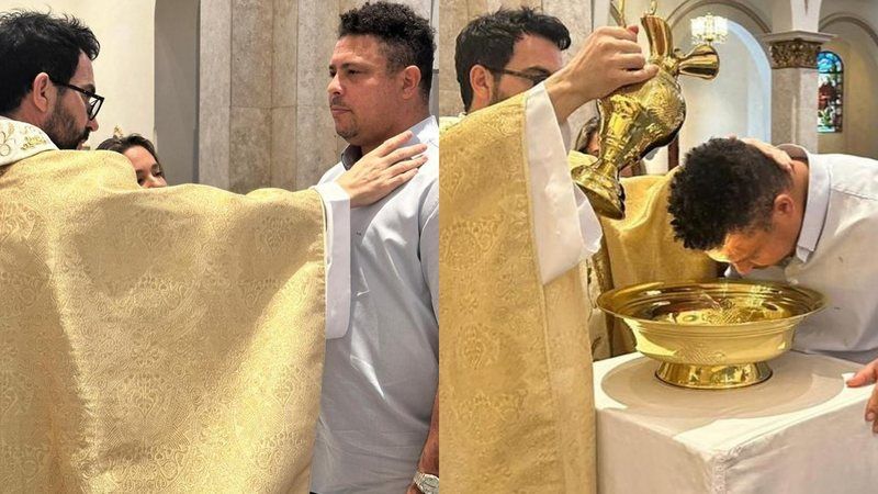 Ronaldo Fenômeno Celebra Seu Batismo na Igreja Católica: Uma Jornada de Fé e Emoção
