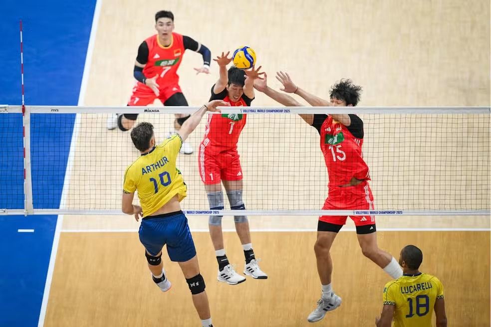 Brasil x República Tcheca no Mundial masculino de vôlei: horário e onde assistir