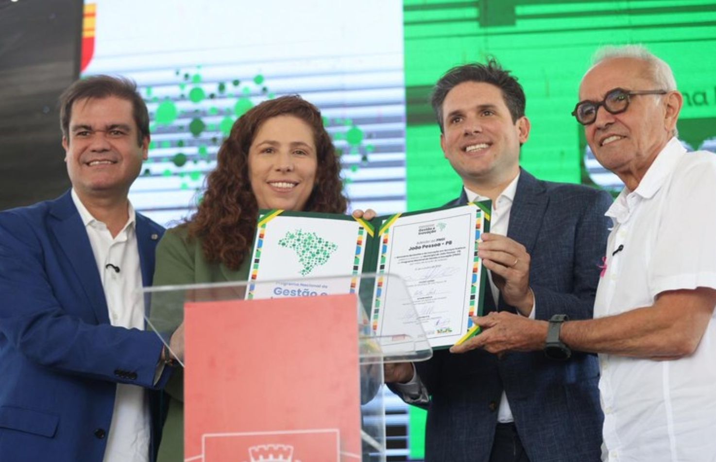João Pessoa fortalece parceria com governo federal e adere ao Programa Nacional de Gestão e Inovação