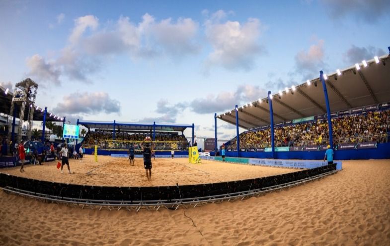 Paraíba World Beach Games: etapa Elite do Circuito Mundial de Vôlei de Praia começa nesta quarta-feira (17)