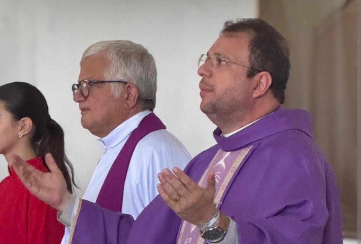 Padre Fabrício se despede da Terra da Misericórdia, Padre Adilson Simões expressa gratidão: \\\' Esse Santuário te agradece de todo Coração\\\'; vídeo