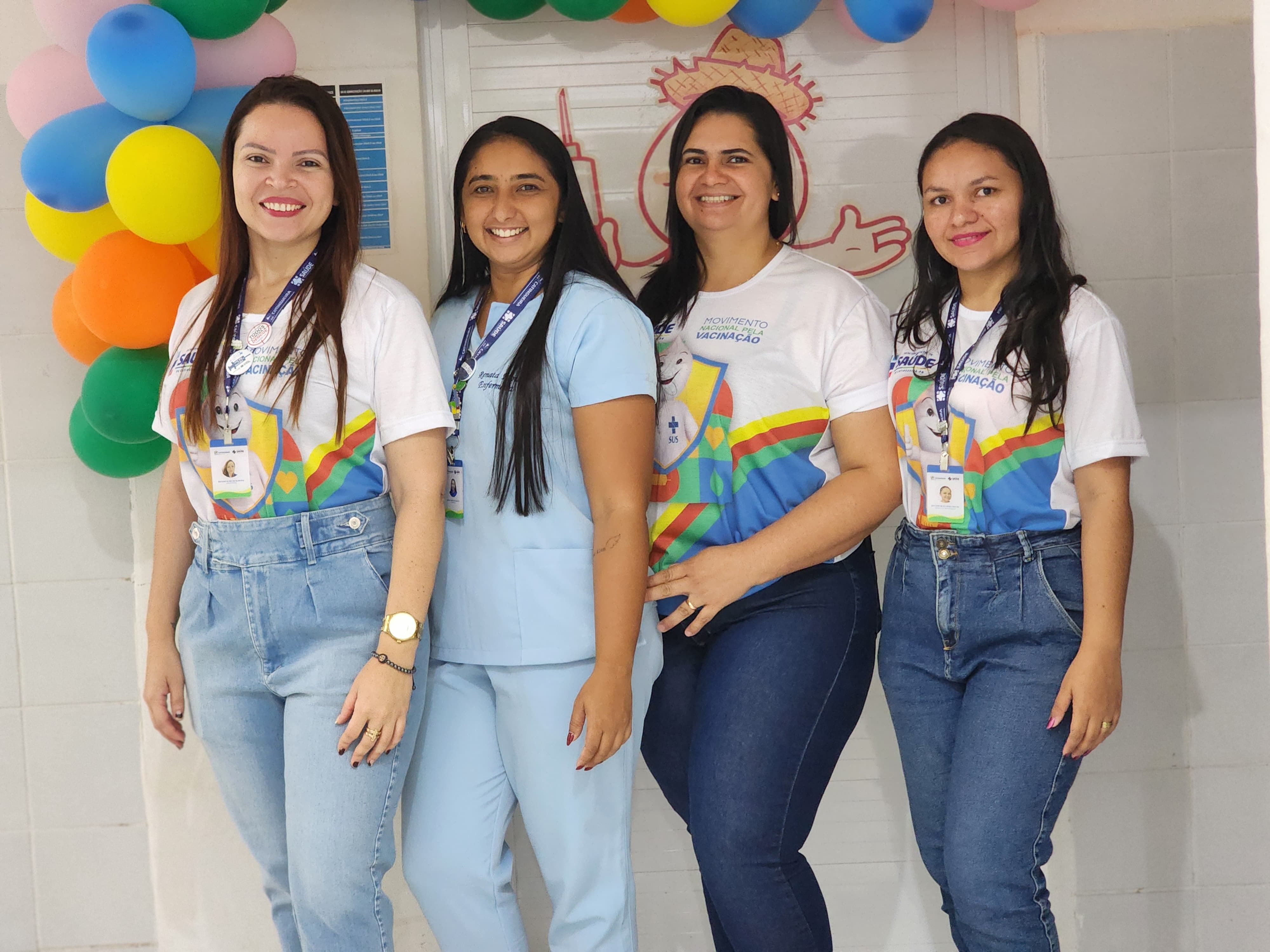 Catingueira realizou Dia D de Multivacinação com ênfase na vacina Tríplice Viral