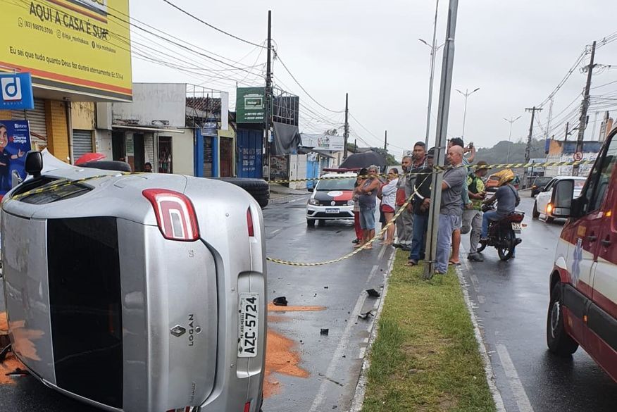 Acidente deixa mulher morta na manhã deste sábado (27) em João Pessoa 