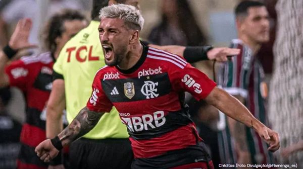 Arrascaeta e Gabi marcam, Flamengo vence o Fluminense e avança na Copa do Brasil