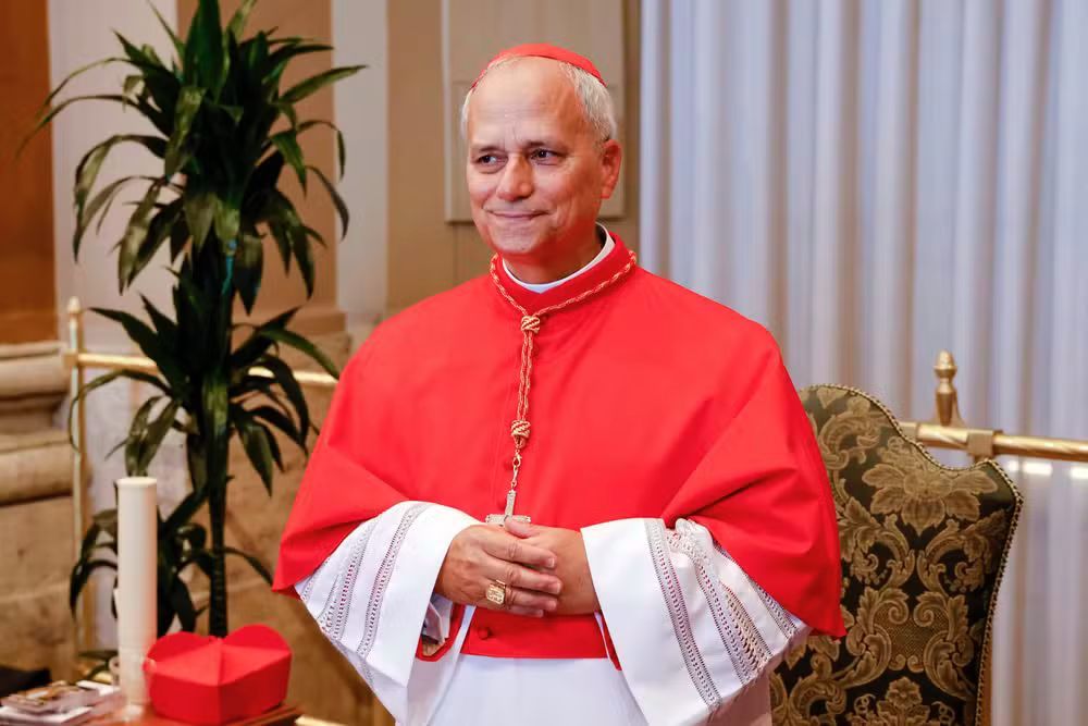 \'Sou um filho de Santo Agostinho\': Veja as primeiras palavras de Leão XIV como novo papa; discurso teve homenagem a Francisco
