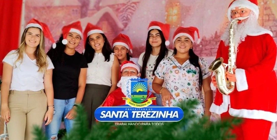 Prefeitura de Santa Terezinha realiza comemoração natalina com usuários do Programa Criança Feliz e do Serviço de Convivência e Fortalecimento de Vínculo