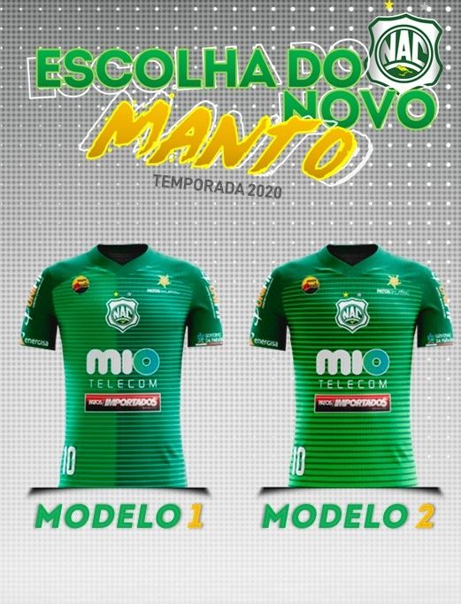Nacional lança enquete para escolha do uniforme oficial