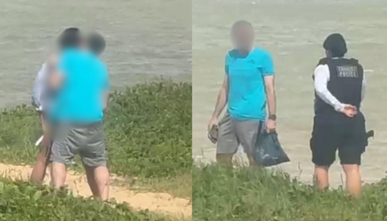 Casal é autuado por atos obscenos na Praia de Cabo Branco, em João Pessoa