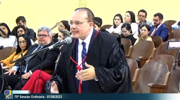 Dr. Breno Wanderley participa de Sessão Ordinária do TRE-PB, em Patos, e fala da importância de trazer a corte para o Sertão da Paraíba; Vídeo