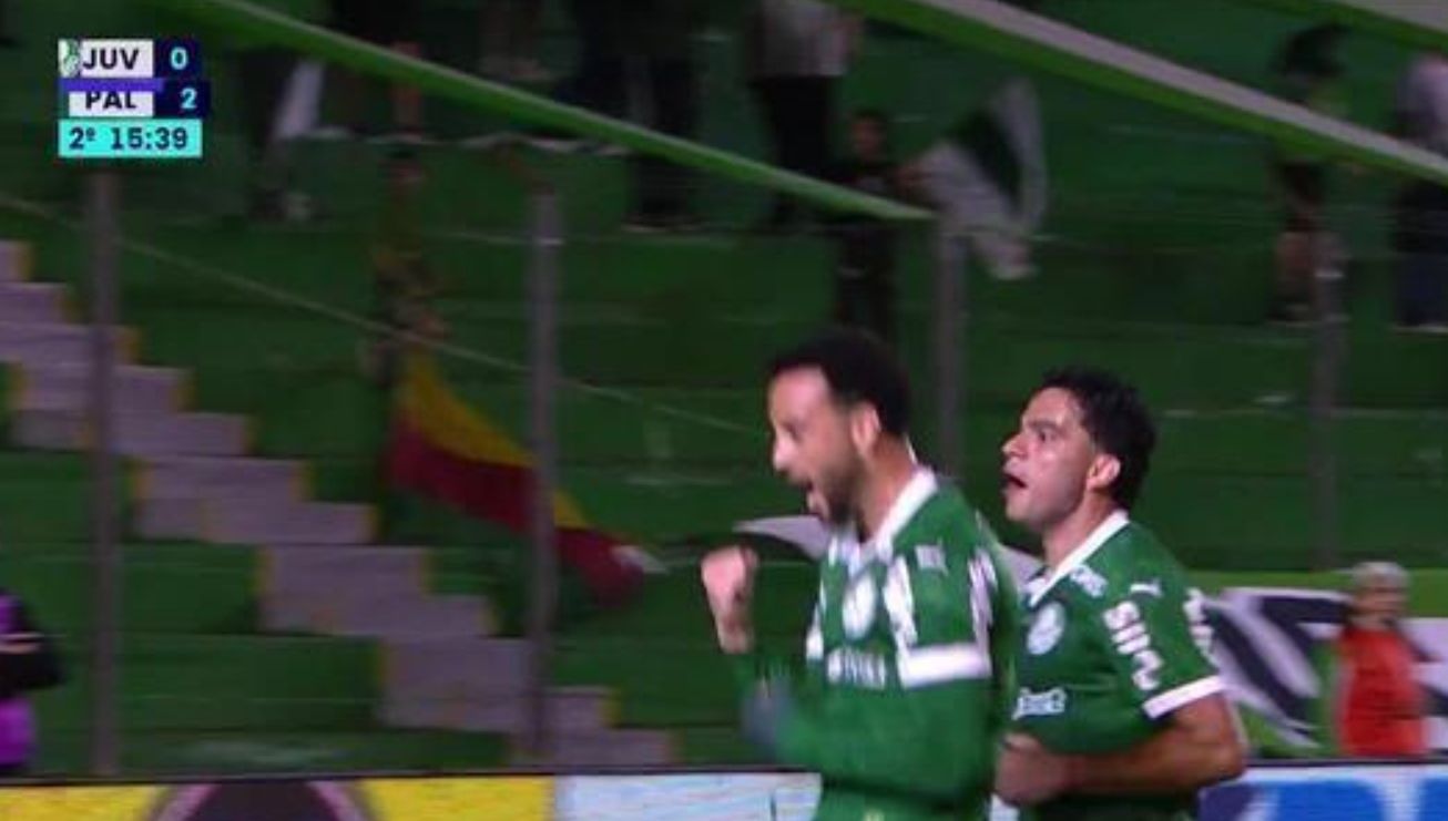 Palmeiras vence o Juventude no Jaconi e reassume a liderança do Brasileirão