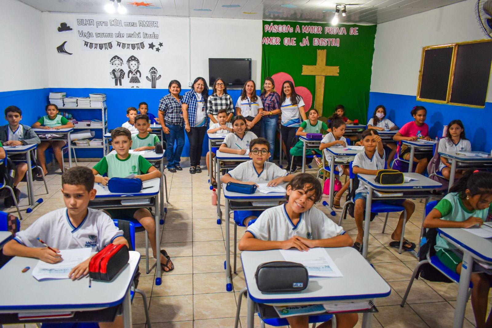 São Mamede realiza aplicação das avaliações do Ciclo II do Compromisso Nacional Criança Alfabetizada