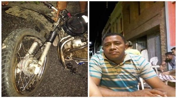Empresário morre em acidente envolvendo moto e caminhão na cidade de Conceição