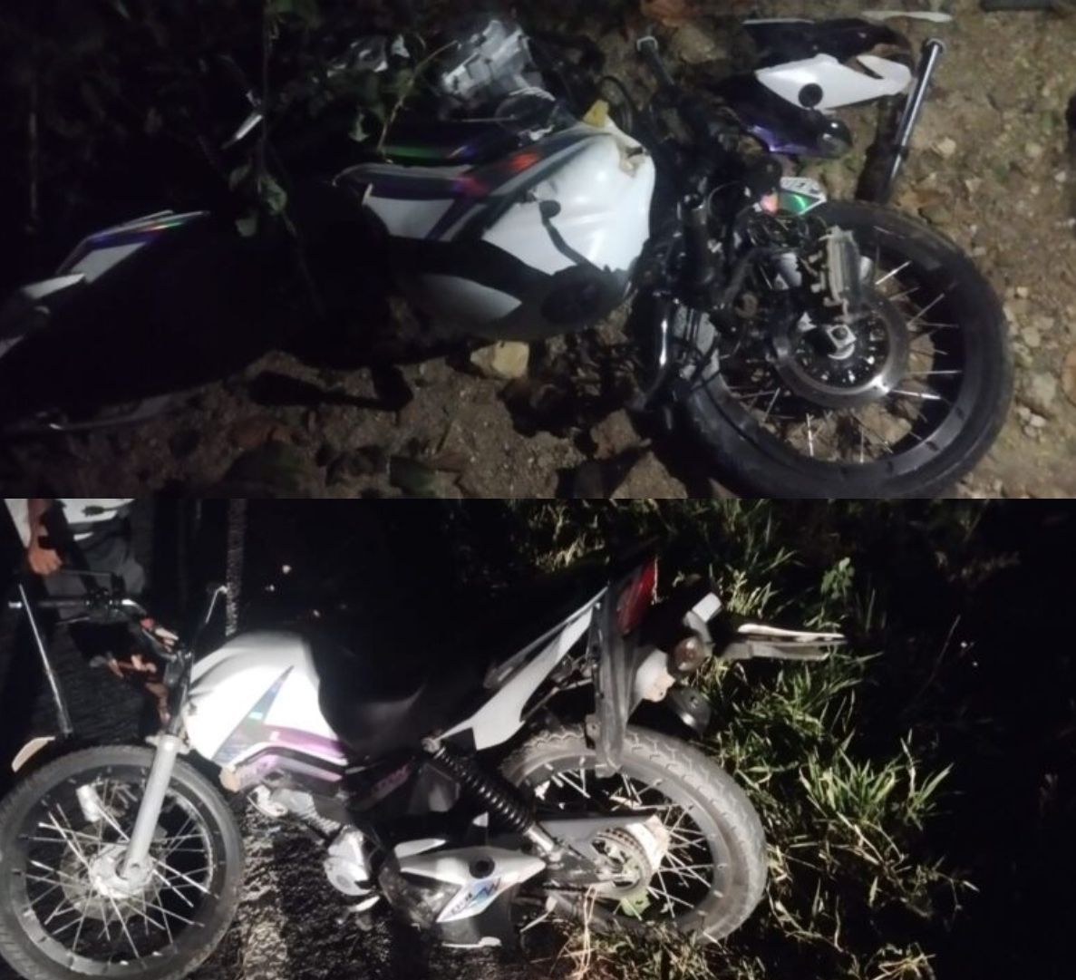 Colisão entre motocicletas deixa ferido na BR-426, em Piancó