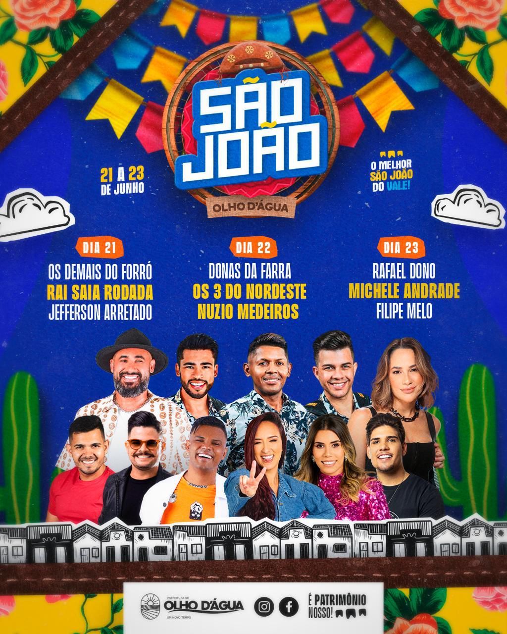 Olho d’Água lança programação para o São João com festividade animada