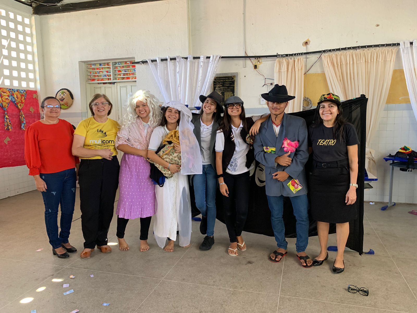 Teatro e Inclusão na escola Coriolano de Medeiros