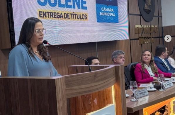 Enfim: Dra Perla assume vaga Câmara de Patos, no lugar de Décio Motos; veja