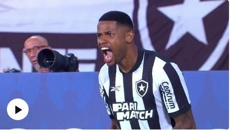 Júnior Santos faz quatro, e Botafogo atropela o Aurora no Niltão