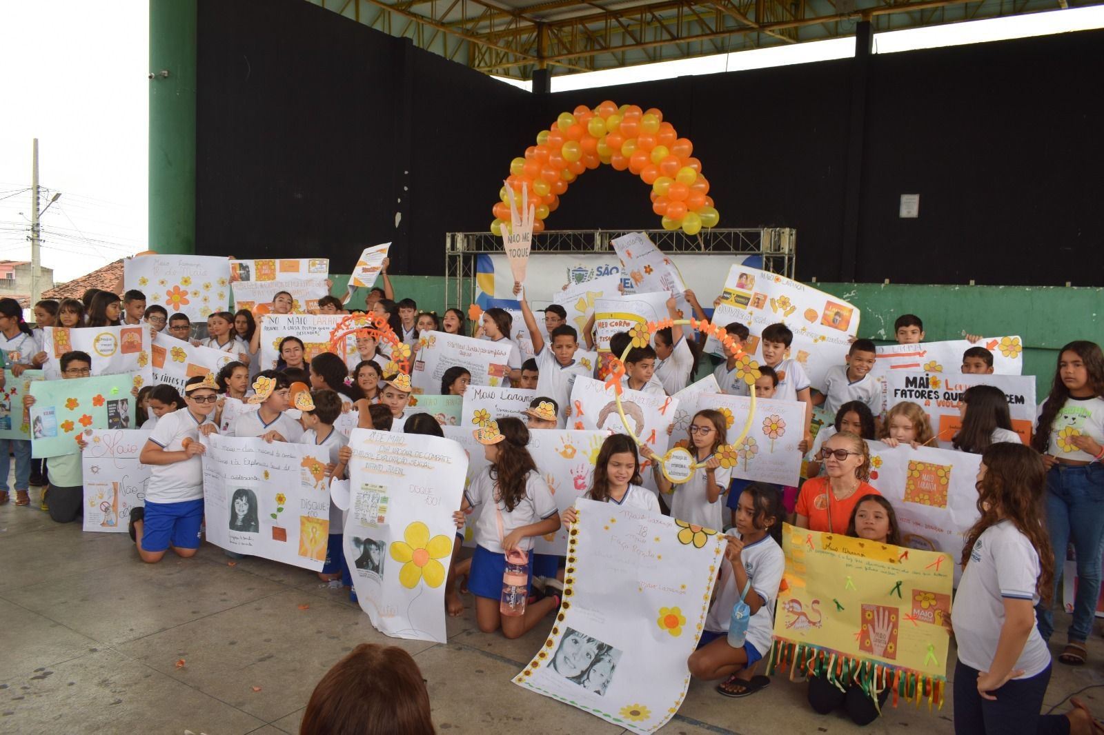 Caminhada marca culminância da Campanha “Maio Laranja” em São Mamede