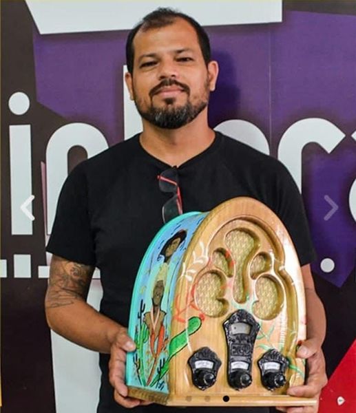 Artista plástico Patoense participa de Mostra Cultural e pode levar seu trabalho para Museu Nacional em Brasília