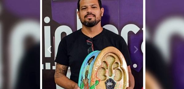 Artista patoense Roberto Nascimento, que teve obra escolhida para exposição no Museu da República fala ao Blog; Ouça