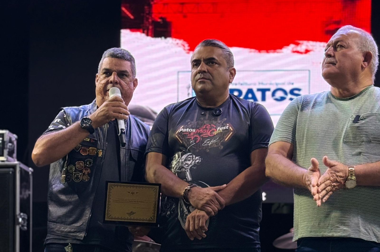 Cicinho Lima prestigia e colabora com Patos Moto Fest 2025; veja