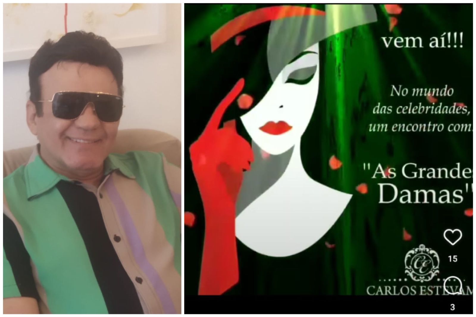 Colunista Social Carlos Estevam celebra 41 anos de atuação e realiza festa em homenagem as mulheres, denominada: As Grandes Damas nesta sexta (5)