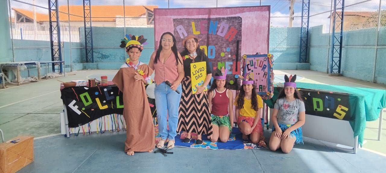 Dia do Folclore é comemorado na Escola Municipal de Patos: Instituto Educacional Dr. Dionísio da Costa