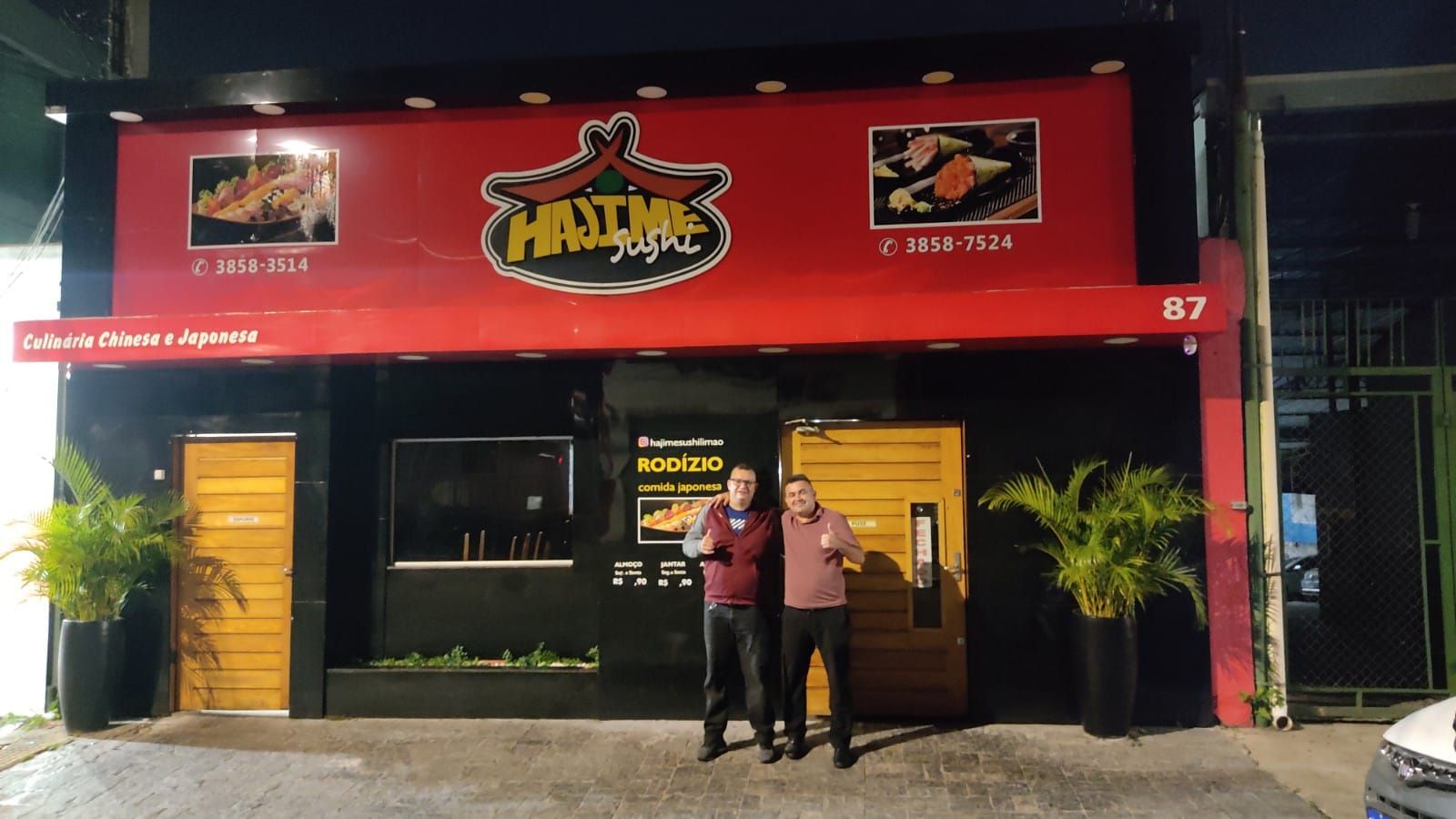 Determinação e perseverança marcam sucesso do restaurante HAJIME Sushi em SP, que é comandado por paraibanos; veja