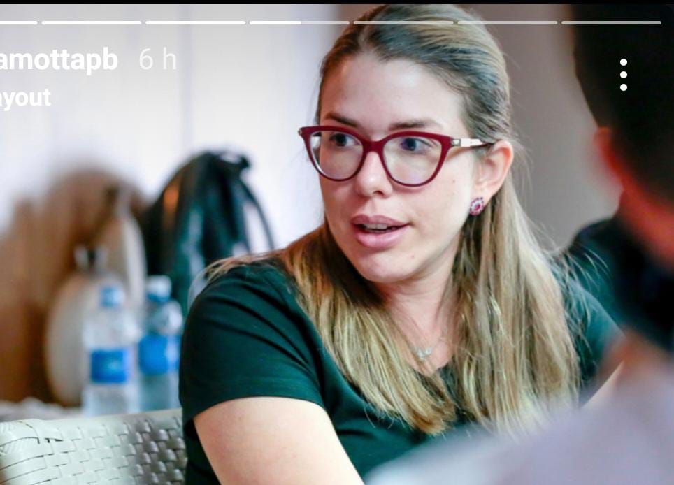 Olívia Motta fala ao Blog sobre seus apoios no Vale do Piancó: \\\'cresce a nossa responsabilidade de trabalhar pela região\\\'; ouça