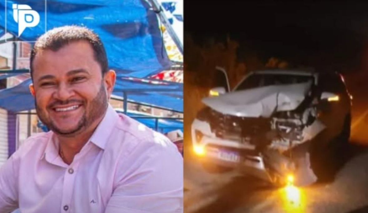 Prefeito de Tavares sofre acidente, mas tranquiliza população: “Foi apenas um susto”